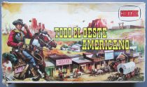 Comansi 171 - Wild West -Todo el Oeste Americano 3 Levels Set Cow-boys Village Boxed