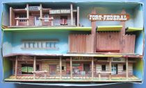 Comansi 171 - Wild West -Todo el Oeste Americano 3 Levels Set Cow-boys Village Boxed