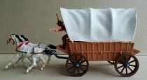 Comansi 222 - Wild West -Todo el Oeste Americano Fort-Tin 3 Levels Set Cow-boys Village Boxed