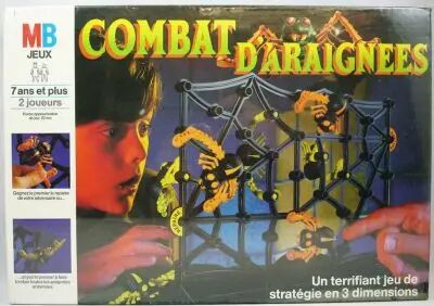Combat d\'araign�es - Jeu de soci�t� - MB Jeux 1990