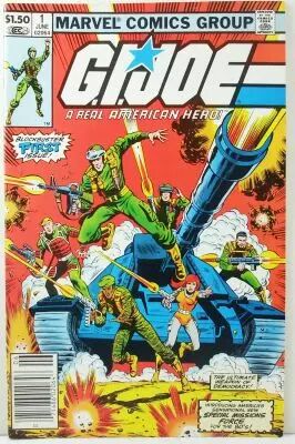Comic Book - Marvel Comics - G.I.JOE A Real American Hero #001