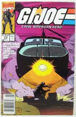 Comic Book - Marvel Comics - G.I.JOE A Real American Hero #112