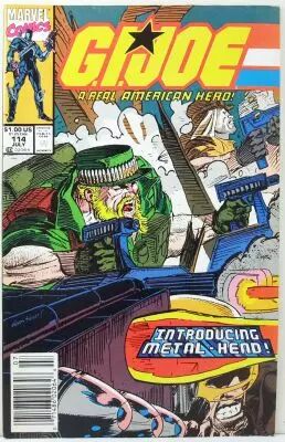 Comic Book - Marvel Comics - G.I.JOE A Real American Hero #114