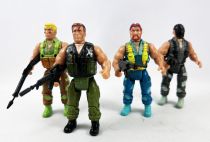 Commando (Schwarzenegger) - Diamond 1985 3\ 3/4 action-figures - C.TEAM vs F.E.A.R (loose)