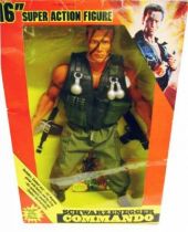 Commando John Matrix (Arnold) Mint in box 16\'\' figure