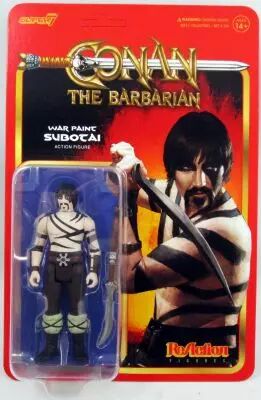 Conan le Barbare (1982 Movie) - Super7 ReAction - War Paint Subotai - Figurine 10cm