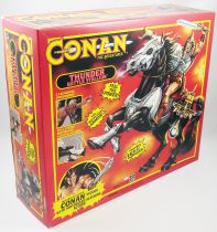 Conan The Adventurer - Hasbro - Conan & Thunder Battle Stallion (Mint in box)