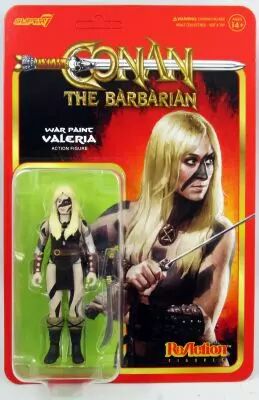Conan the Barbarian (1982 Movie) - Super7 ReAction - War Paint Valeria - 4\  action-figure