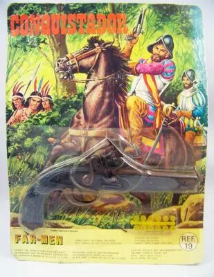 Conquistador (pistolet � amorces) - Far-Men (Espagne)
