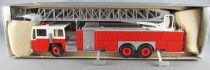 Conrad 5505 Fire Truck3 Axles Emergency One 2 Ladders Mint in Box 1:50