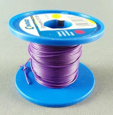 Conrad Components 60 58 06 0 O Ho N Velvet Cable Wire LIFY 0,05mm� 20m Mint Condition
