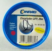 Conrad Components 60 58 06 0 O Ho N Velvet Cable Wire LIFY 0,05mm&sup2; 20m Mint Condition