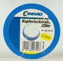Conrad Components 60 75 41 O Ho N Enameled Copper Wire 0,15mm 220m Mint Condition