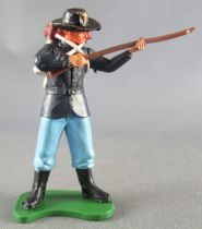 (copie) Britains Swoppets - Federate - Footed standing firing rifle