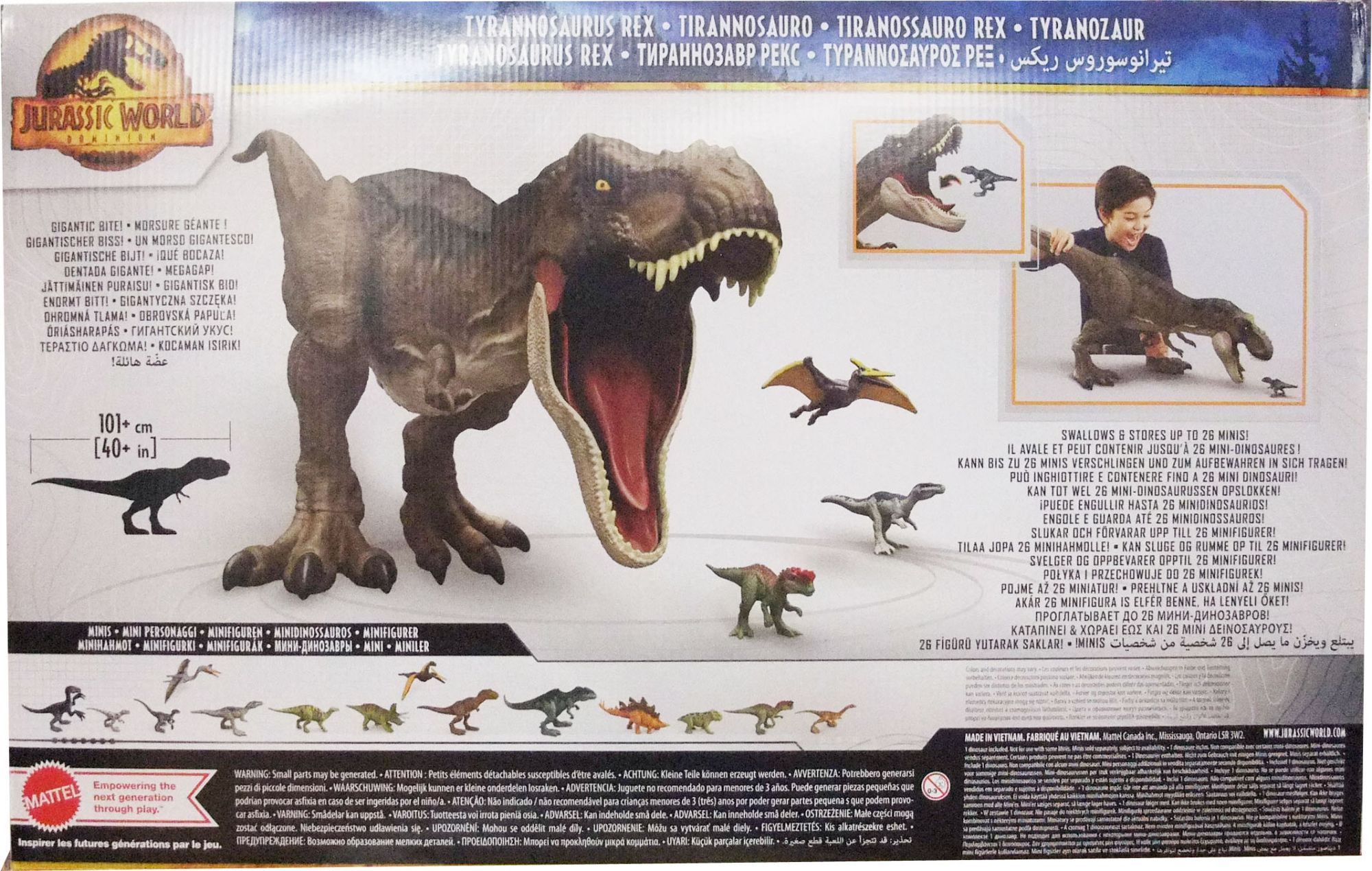 Dinosaure Super Colossal Atrociraptor - Jurassic World Mattel