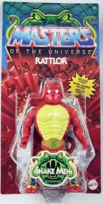 (copie) Les Maitres de l\'Univers Origins - Rattlor / Serpentor (Version USA)