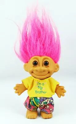 (copie) Les Trolls - Figurine Plastique 12cm (Russ) - Troll Berg�re