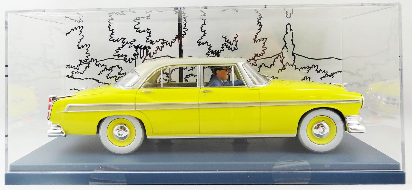 Les véhicules de Tintin au 1/24, La voiture des ravisseurs, L'Affaire  Tournesol - Figurines