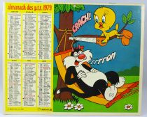 (copie) Loeki le Petit Lion - Calendrier almanach PTT 1979
