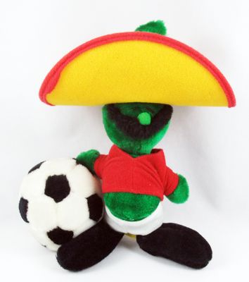 Vintage soft toy PIQUE the official mascot of WORLD CUP MEXICO 86 25 cm SEALED 