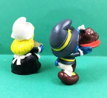 (copie) The Smurfs - Schleich - 20177 + 20196 Thanksgiving Smurf & Smurfette