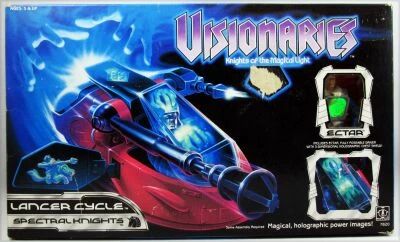 (copie) Visionaries Knights of the Magical Light - Lancer Cycle & Ectar