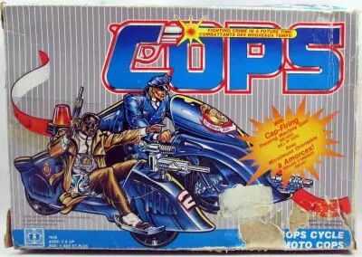C.O.P.S. & Crooks - Blue Streak COPS Cycle / Torrent Bleu Moto COPS