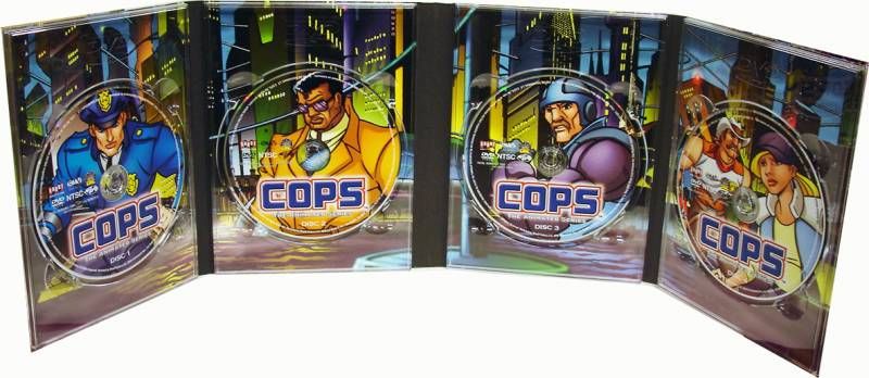 kampioen Tether patrouille C.O.P.S. & Crooks - DVD - Shout Factory - COPS The Animated Series