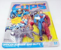 C.O.P.S. & Crooks - Officer Bowzer & Blitz / Officier Vigil et Eclair(carte USA)