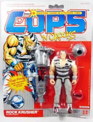 C.O.P.S. & Crooks - Rock Krusher / Rocky Matricule (carte USA)