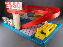Coqueval Réf 36 - Garage Esso - 1 Etage + Rampe Toiture 45x27x13cm en Boite