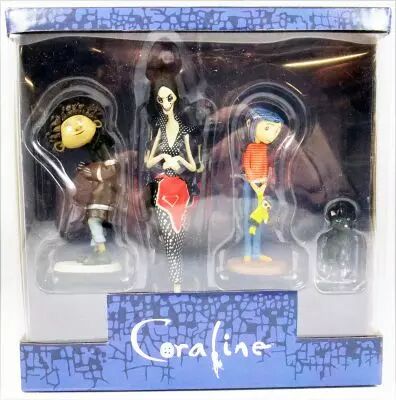 Coraline - S�rie de 4 figurines PVC - NECA
