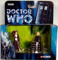 Corgi - Doctor Who figures set : Dr. Who & Davros
