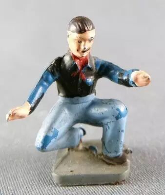 Corgi Major Toys 1142 - Kneeling Mechanic Figure for Ford HolmesWrecker Truck Repainted