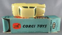 Corgi Toys 203 - Vauxhall Velox Saloon Jaune Pâle Proche Neuf Boite 1/43 