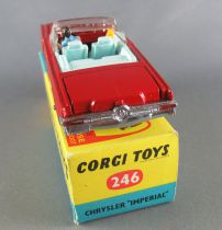 Corgi Toys 246 - Chrysler Imperial Complète Proche Neuf Boite 1/43 