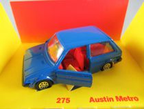 Corgi Toys 275 - Austin Metro Blue Neuve Boite 1/36