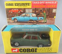 Corgi Toys 275 - Rover 2000 TC Green Golden Jacks Wheels Mint in Box 1