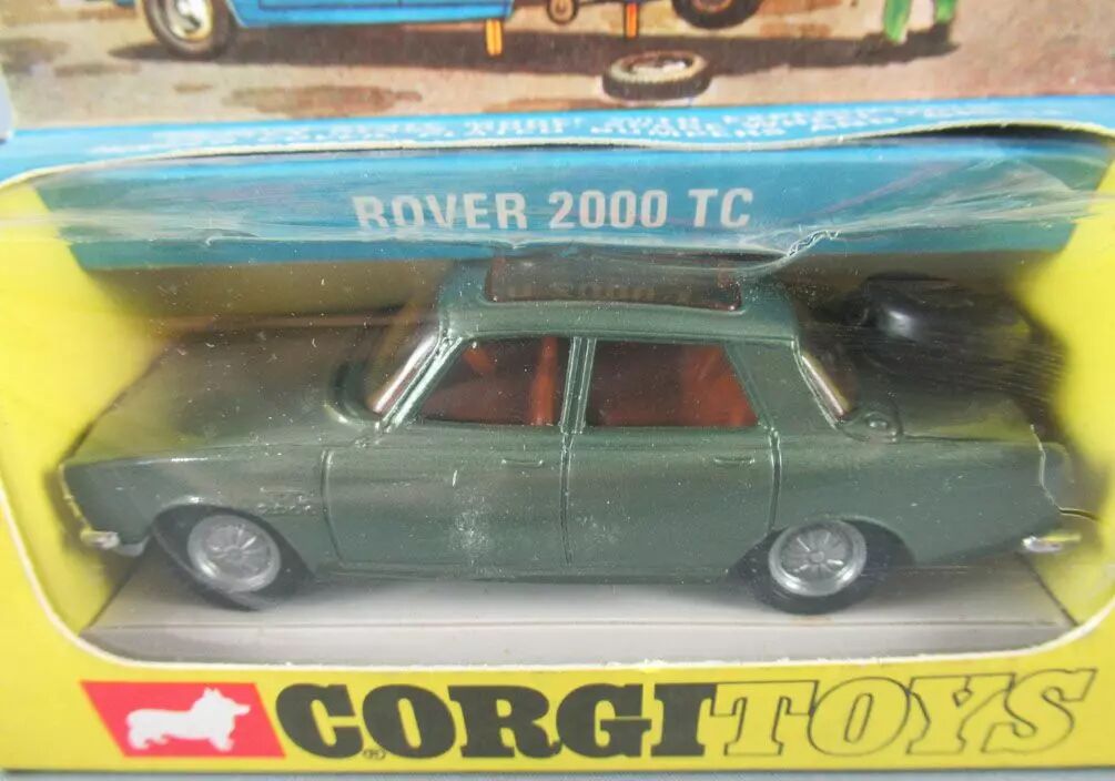 Toys 275 Rover 2000 TC Green Golden Jacks Wheels Mint in Box 3
