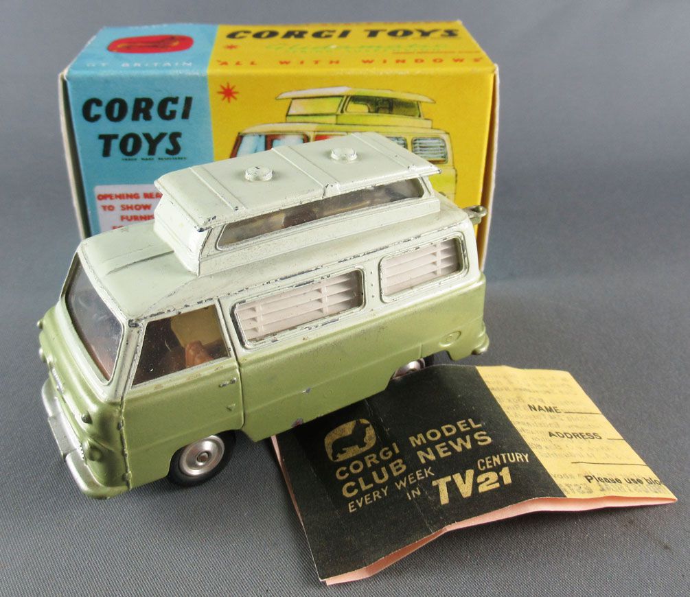 corgi ford thames airborne caravan 420