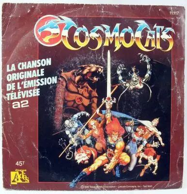 Cosmocats - Disque 45T G�n�rique TV - Disque Ades 1986
