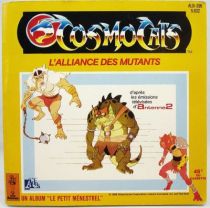 Cosmocats - Livre-Disque 45T - L\'Alliance des Mutants - Disque Ades  Le Petit Menestrel 1986