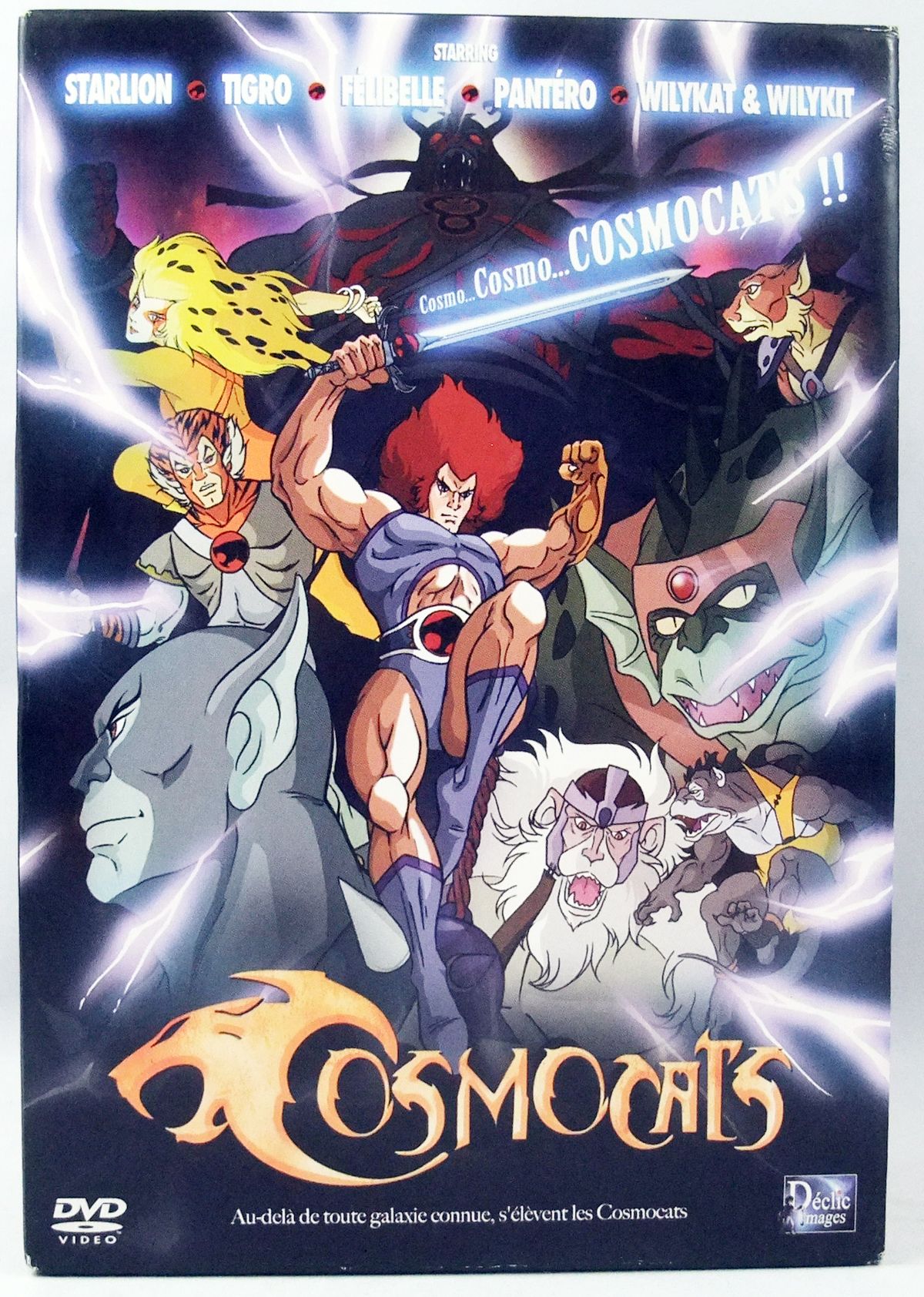 Cosmocats (Thundercats) - 1986 TV Series - DVD Box set vol.1 (DVD n°1 to 4)  - Déclic Images