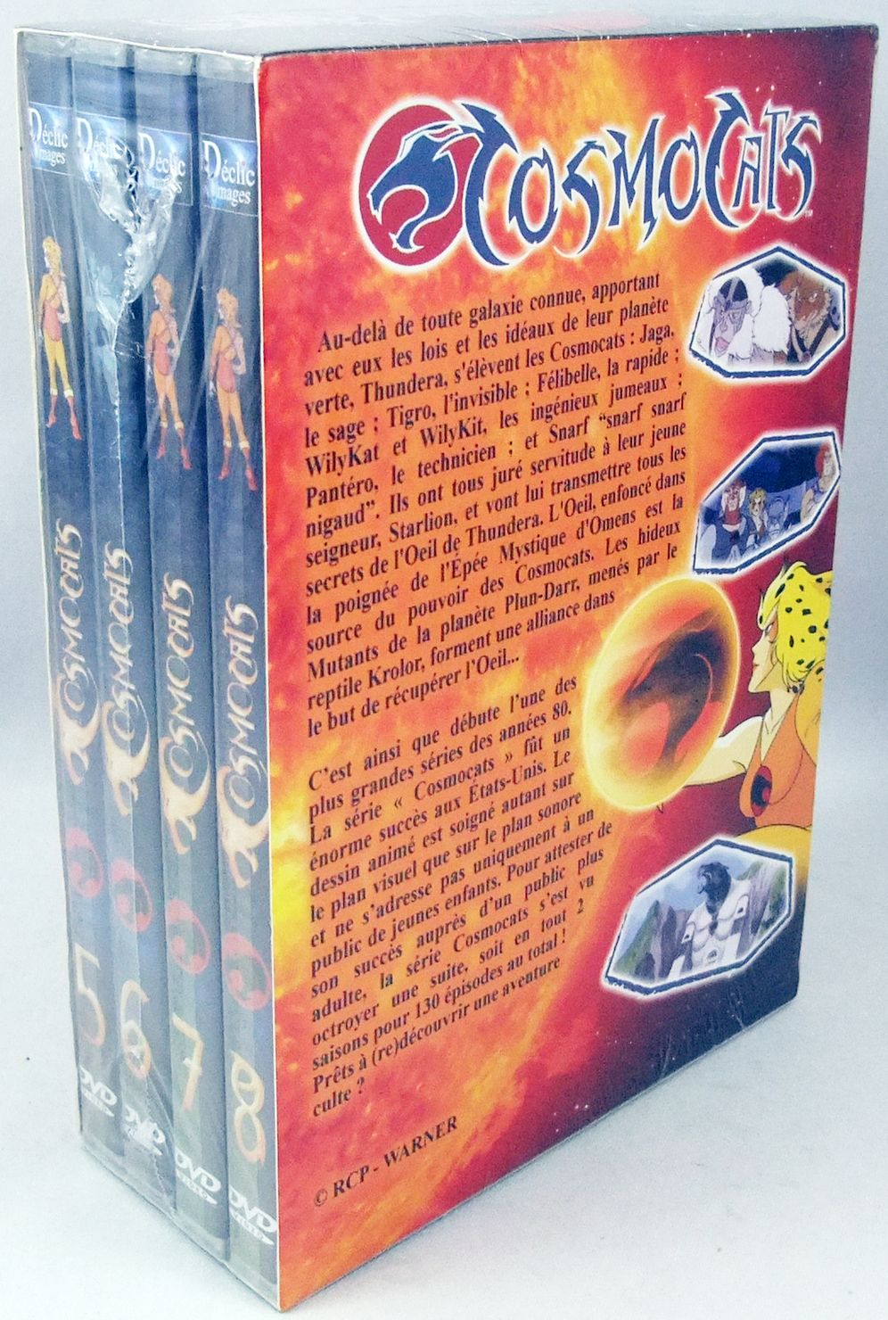 Cosmocats - Série TV 1986 - Coffret DVD Vol.4 (DVD n°13 à 16) - Déclic  Images