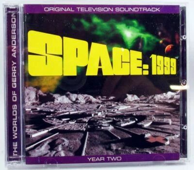 Cosmos 1999 (Space 1999) - CD Compact Disc - Bande Originale \ Year Two\  par Derek Wadsworth - Fanderson Records 2000