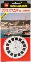 C&ocirc;te d\'Azur Le Lavandou France - S&eacute;rie Souvenir - 1 Disque View-Master 3D Neuf Blister R&eacute;f. BC 2096