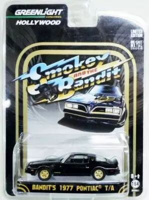 Cours apr�s moi sh�rif ! (Smokey and the Bandit) - Bandit\'s 1977 Pontiac - (m�tal 1:64�me) Greenlight Hollywood