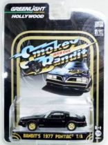 Cours après moi shérif ! (Smokey and the Bandit) - Bandit\'s 1977 Pontiac - (métal 1:64ème) Greenlight Hollywood