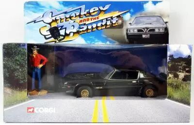 Cours apr�s moi sh�rif (Smokey and the Bandit) - Bandit\'s Pontiac Firebird Trans Am - Diecast 1/36�me avec figurine - Corgi
