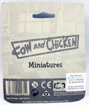 Cow and Chicken - Figurines miniatures 5cm - Super-Génisse et Le Rouge - Kids Logistix Retail 1999